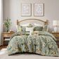 Hampton Park Salara 7-Piece King Comforter Set in Green, , large