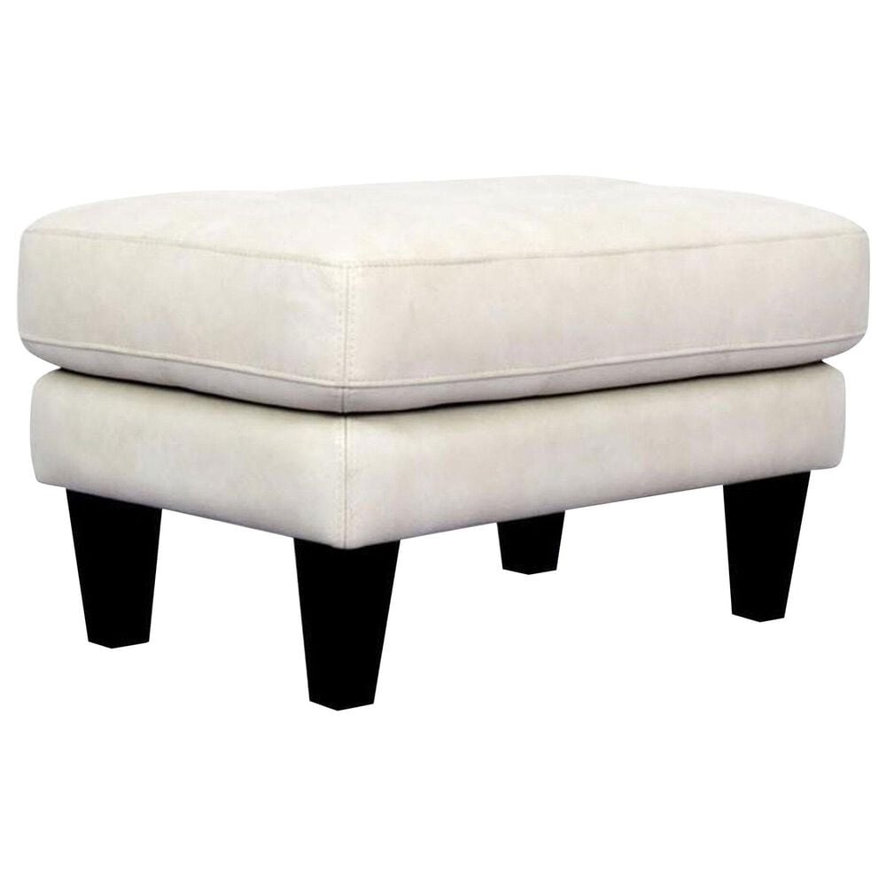 Chateau d'Ax 3-Piece Stationary Leather Living Room Set in White, , large