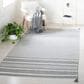 Safavieh Montauk MTK214F 5" x 8" Grey and Ivory Area Rug, , large