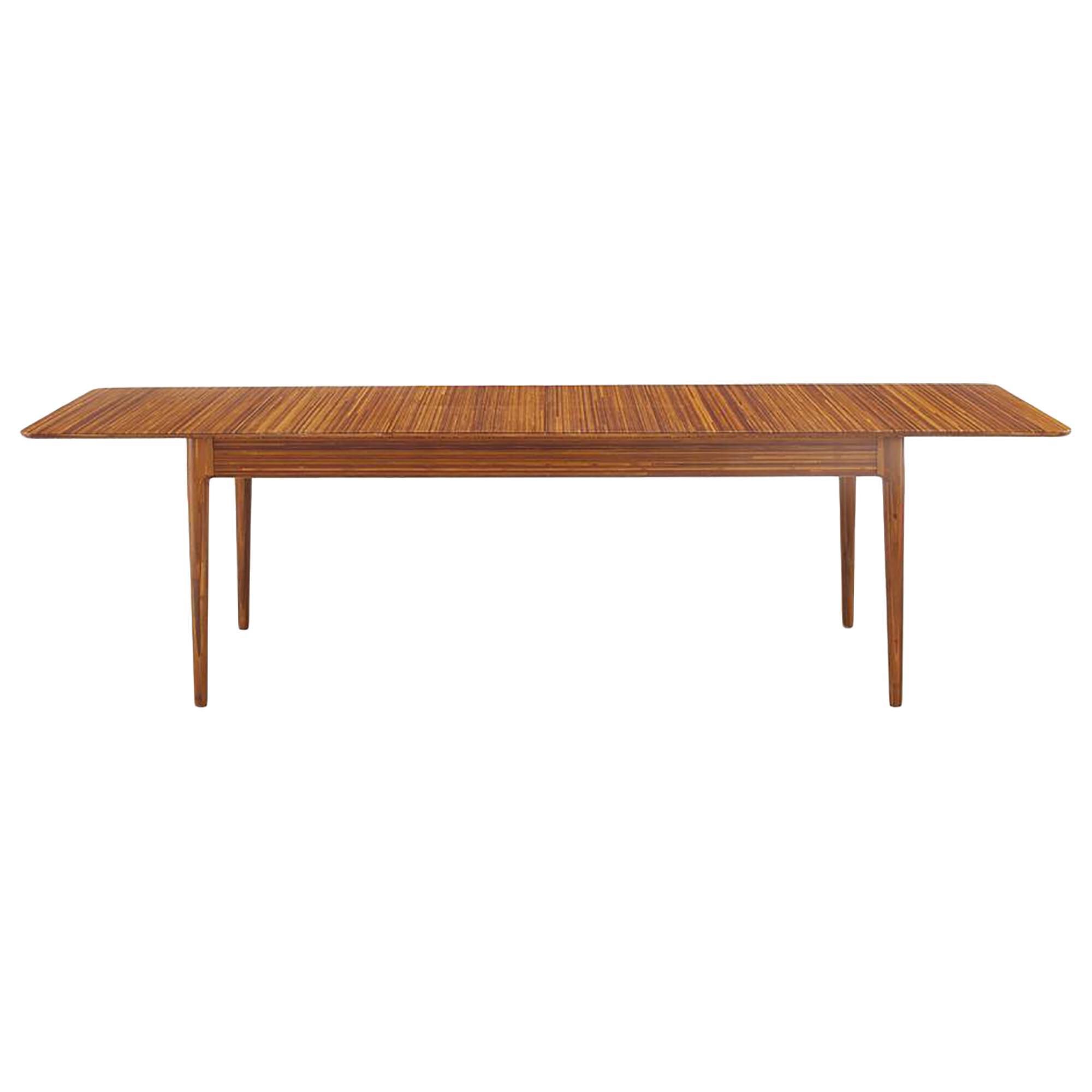 Bamboo wood dining table deals