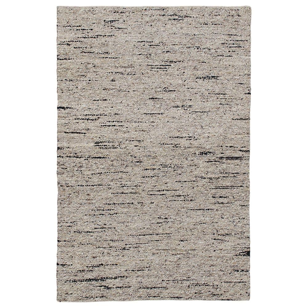 L&R Resources Kingston Abstract 5" x 7"9" White and Black Area Rug, , large
