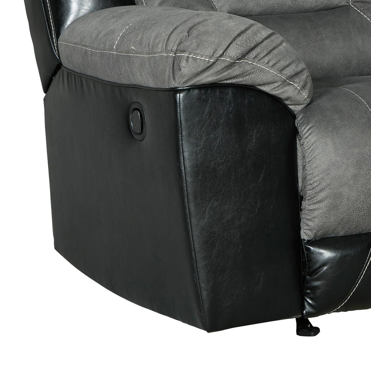 Signature Design by Ashley Earhart Manual Rocker Recliner in Slate