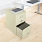 Valor Living 2-Drawer Locking Metal File Cabinet in Tan, , large