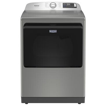 Maytag 7.4 Cu Ft. Smart Front Load Electric Dryer with Pet Pro Option in Classic Silver, , large