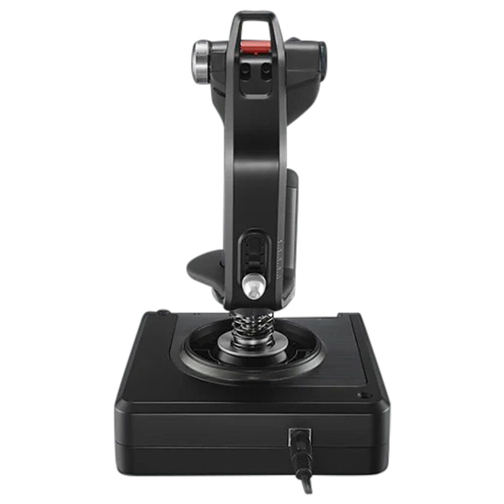 Logitech X52 Pro Flight System Gaming Controller for PC in Black, , large