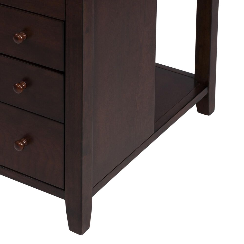 Butler Kelton 4-Drawer Chairside Chest in Cherry, , large