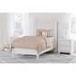 Ashley Mollviney Twin Panel Bed in Matte White, , large