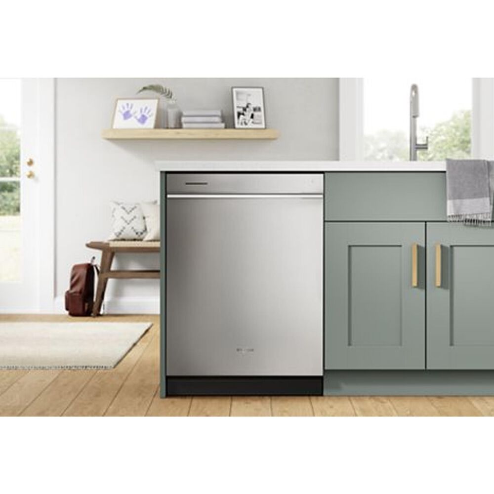 Whirlpool 24&quot; Built-In Bar Handle Dishwasher with 41 Decibel in Stainless Steel, , large