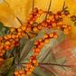 The Gerson Company 26" Harvest Wreath with Pumpkin and Berry in Orange, , large