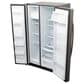 GE Appliances 23 Cu. Ft. Side by Side Refrigerator with External Dispenser in Fingerprint Resistant Slate, , large