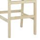 Maple and Jade Handmade Woven Kitchen Bar Stool with Light Brown Cushion in Light Brown, , large
