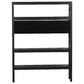 Porter Design Canberra Bookcase in Black, , large