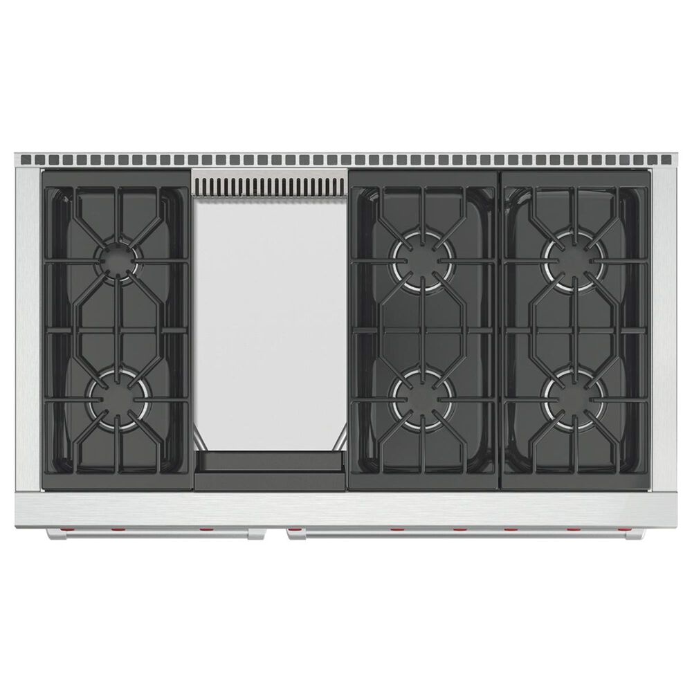 Wolf 48" 6 Burner Gas Range with Griddle Nebraska Furniture Mart
