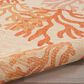 Nourison Garden Oasis Nautical Coral 5" x 7" Indoor/Outdoor Area Rug, , large