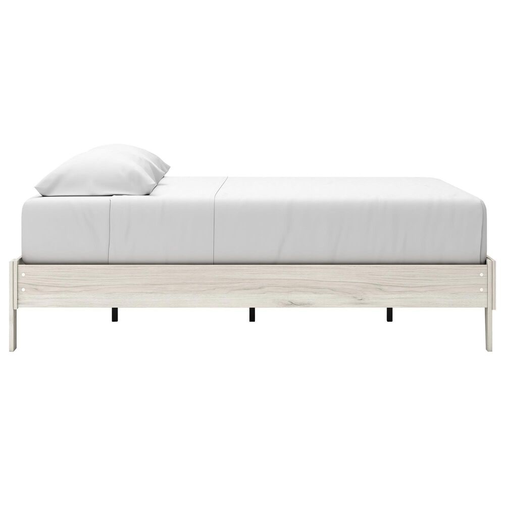 Ashley Socalle King Platform Bed in Light Natural, , large