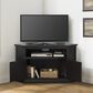 Forma & Co Rustic Corner 30" Corner TV Stand in Espresso, , large