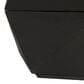 Mercana Arreto 36" Hexagon Coffee Table in Black, , large