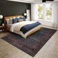 Dalyn Rug Company Jericho Traditional 9" x 12" Navy Indoor/Outdoor Area Rug, , large