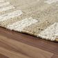 L&R Resources Geoblend Southwestern 9" x 12" Natural and Ivory Area Rug, , large
