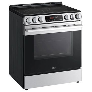 LG 6.3 Cu. Ft. Smart Electric Slide-in Range with Air Fry and EasyClean in PrintProof Stainless Steel, , large