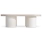 Bernhardt Turo Cocktail Table in Bone and Fossil, , large