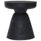 Zuo Modern Sage Table Stool in Matte Black/Black, , large