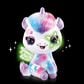 Airbrush Plush Glow-in-the Dark Magic Unicorn Plush Kit in Multicolor, , large