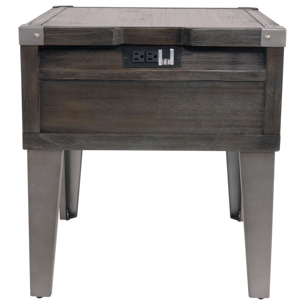 Ashley Todoe End Table in Dark Gray, , large