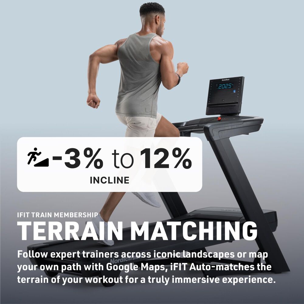 NordicTrack Commercial LE Folding Treadmill with iFIT, , large