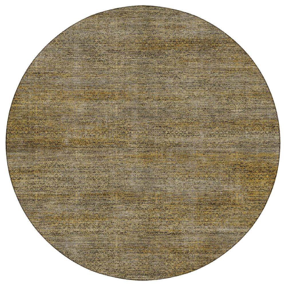 Dalyn Rug Company Vico VC9 Gold 8" Round Area Rug, , large