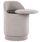 Lumisource Marla Upholstered Vanity Stool in Grey, , large