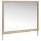 Ashley Cielden Dresser and Mirror in Two Tone, , large