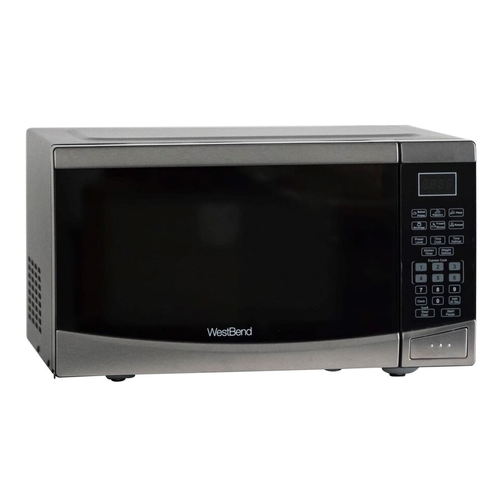 West Bend 0.9 Cu. Ft. Microwave in Stainless Steel, , large