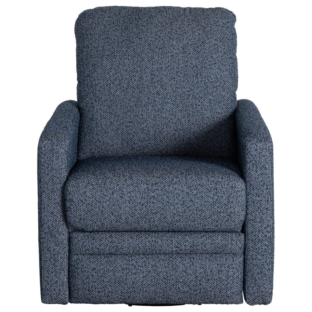 Best Home Furnishings Giana Manual Swivel Recliner in Ocean, , large