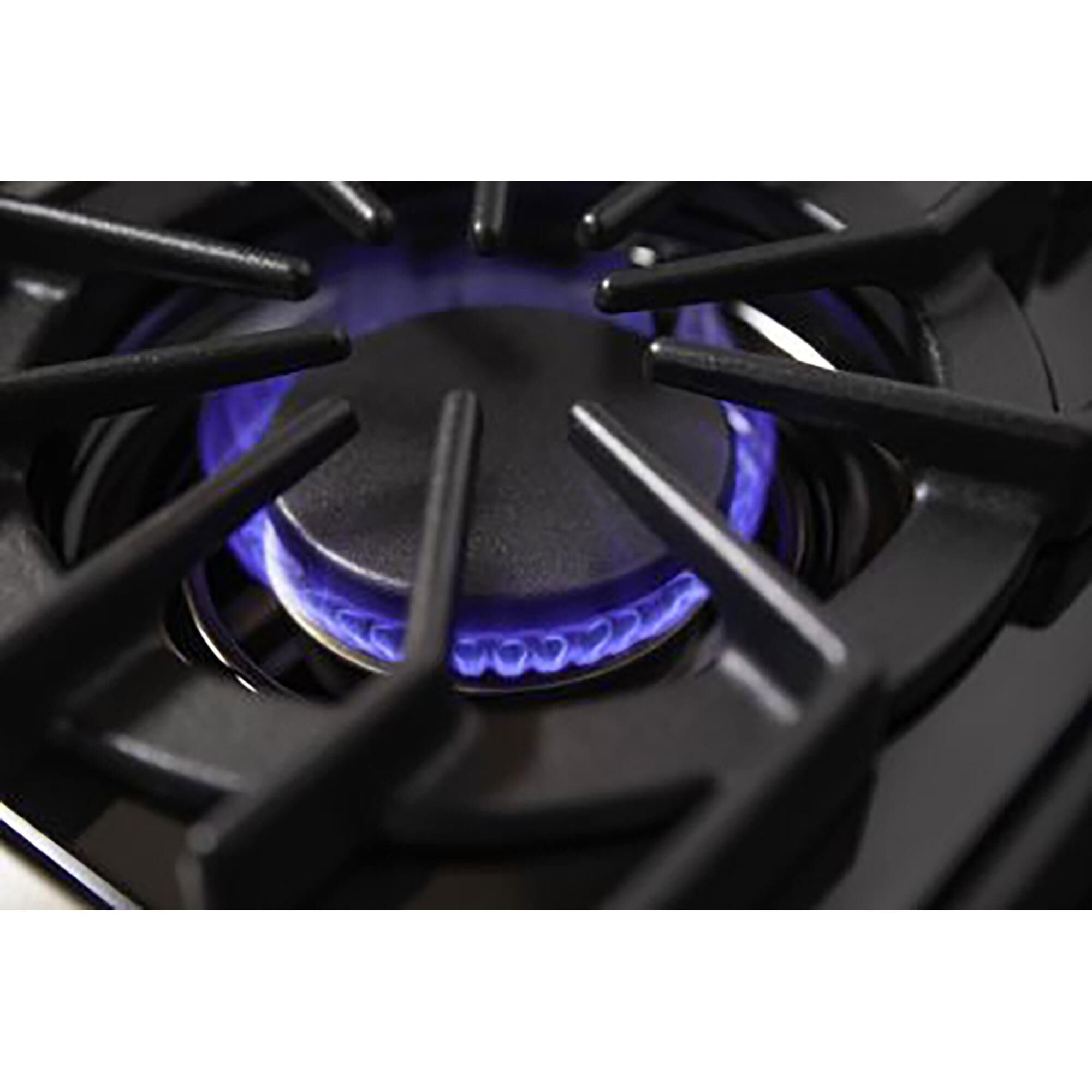 viking open burner range