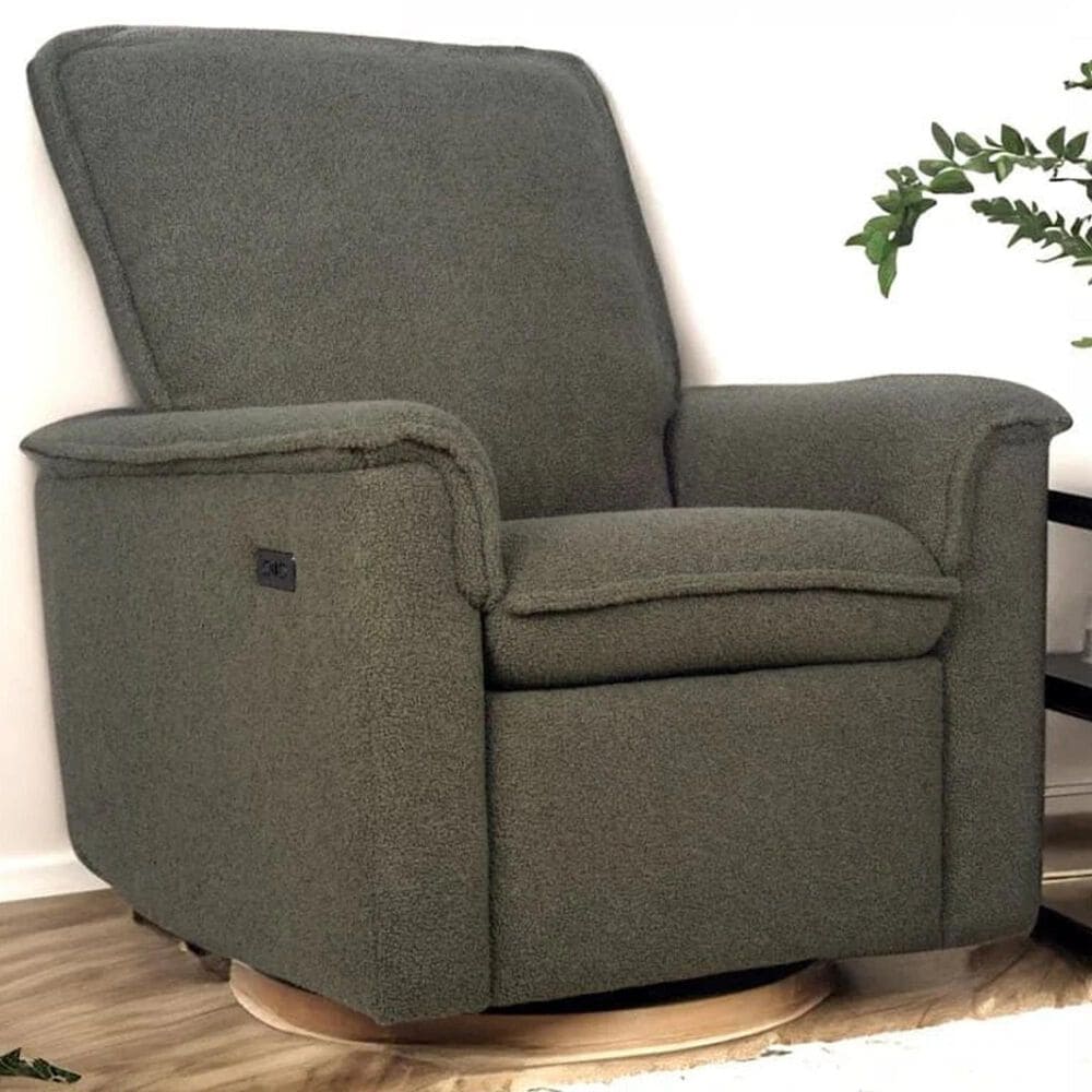 Baby Appleseed Anza Power Swivel Recliner in Sage, , large