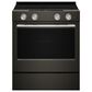 KitchenAid 5.3 Cu. Ft. Smart Slide-in Electric Range in Black Ore, , large