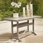Ashley Seacliff Beach Counter Table in Medium Brown, , large