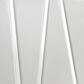 New Heritage Europa 4 Piece Wood King Panel Bedroom Set with Nightstand in White, , large