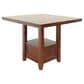 Ashley Ralene 5-Piece Counter Height Dining Set in Medium Brown, , large