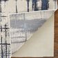 Feizy Indio 1"8" x 2"10" Blue and Ivory Area Rug, , large