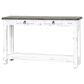 Rustic Imports Promo 2-Drawer Console in Sanded and White Weather, , large