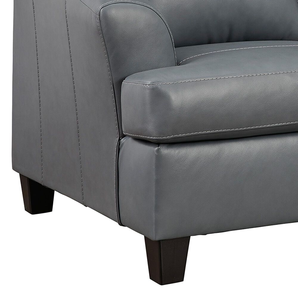Ashley Genoa Stationary Loveseat in Steel, , large