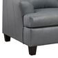 Ashley Genoa Stationary Loveseat in Steel, , large