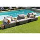 Ashley Bree Zee Patio Lounge Chair in Brown, , large