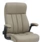 Rta Products Llc Ultra-Padded Executive Office Chair with Flip-Up Armrests in Taupe, , large