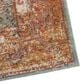 Amer Rugs Eternal 8"11" x 11"11" Sea Blue and Rust Area Rug, , large