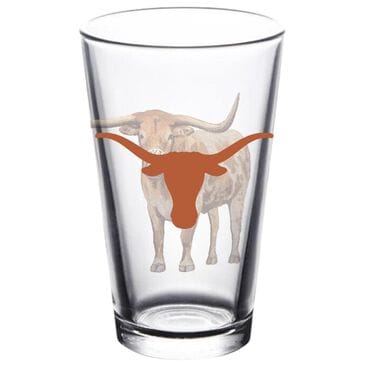 Valiant Gifts Texas Mascot Pint Glass in Burnt Orange, , large