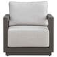 Safavieh Donaldo Outdoor Lounge Chair in Beige, , large