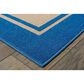 Oriental Weavers Cayman 5594B 9"10" x 12"10" Sand and Blue Area Rug, , large